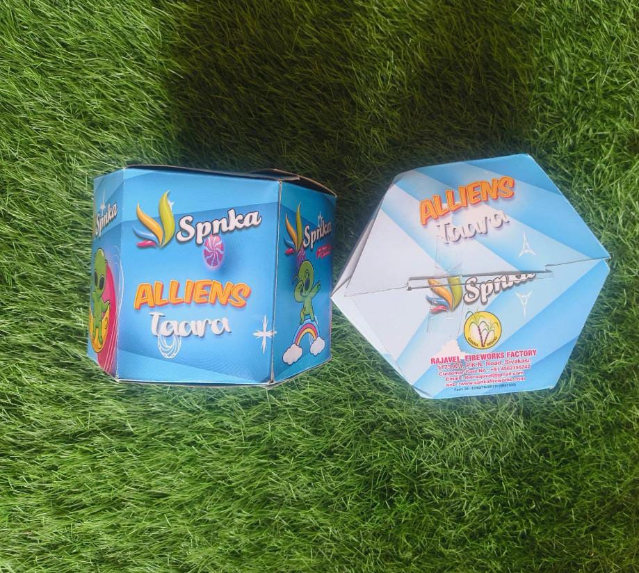 12 SHOT SPECIAL ALLIENS (MULTICOLOR)