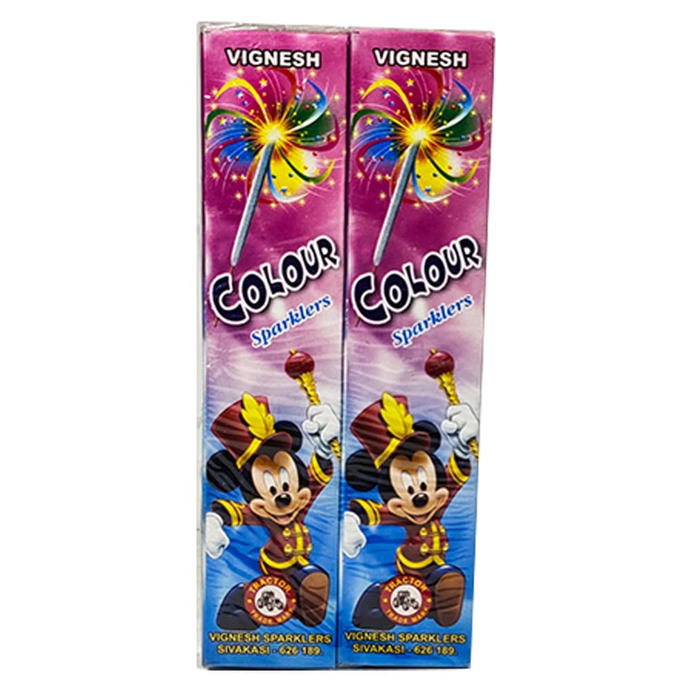 7 CM COLOUR SPARKLERS(10 BOX)