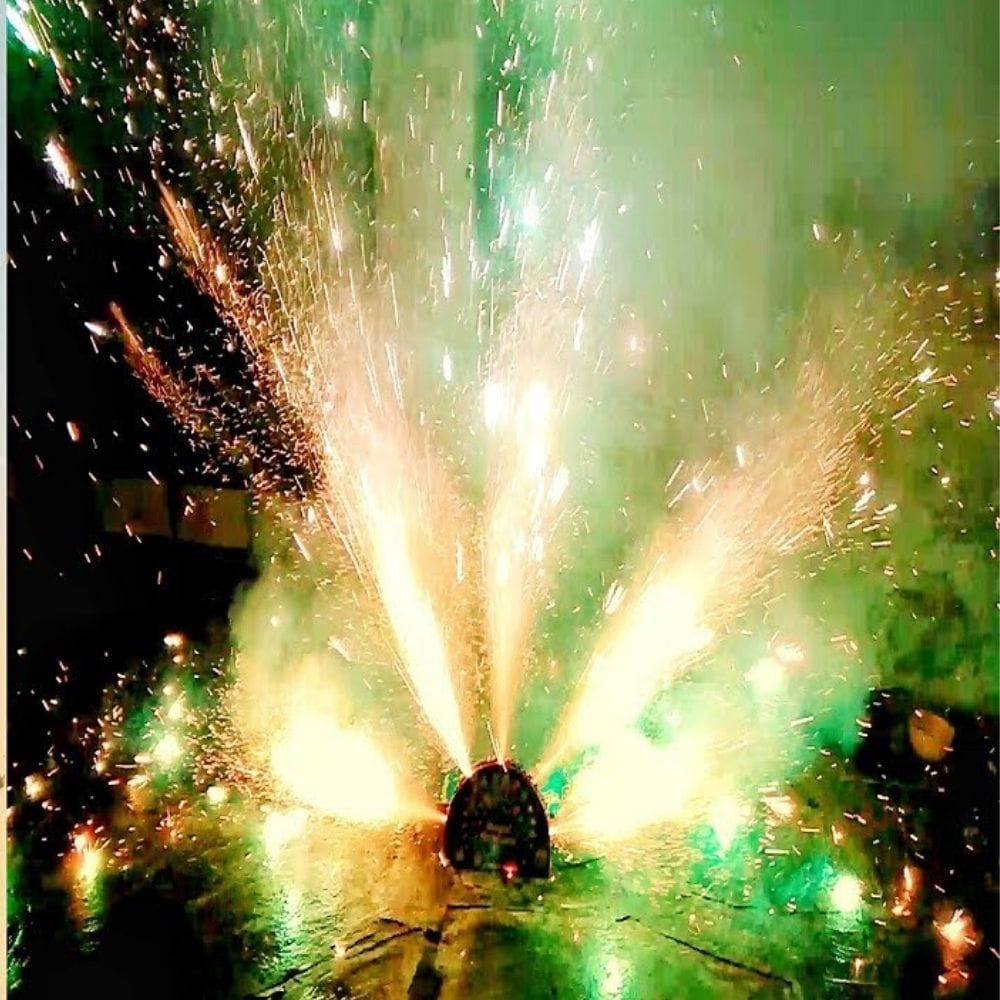 BADA PEACOCK(RED&GREEN)